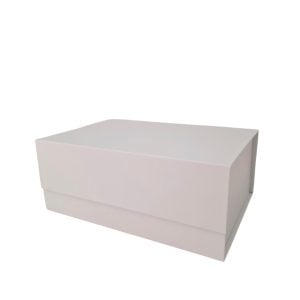 Caixa cartão c/íman 20x15x9cm - Branca