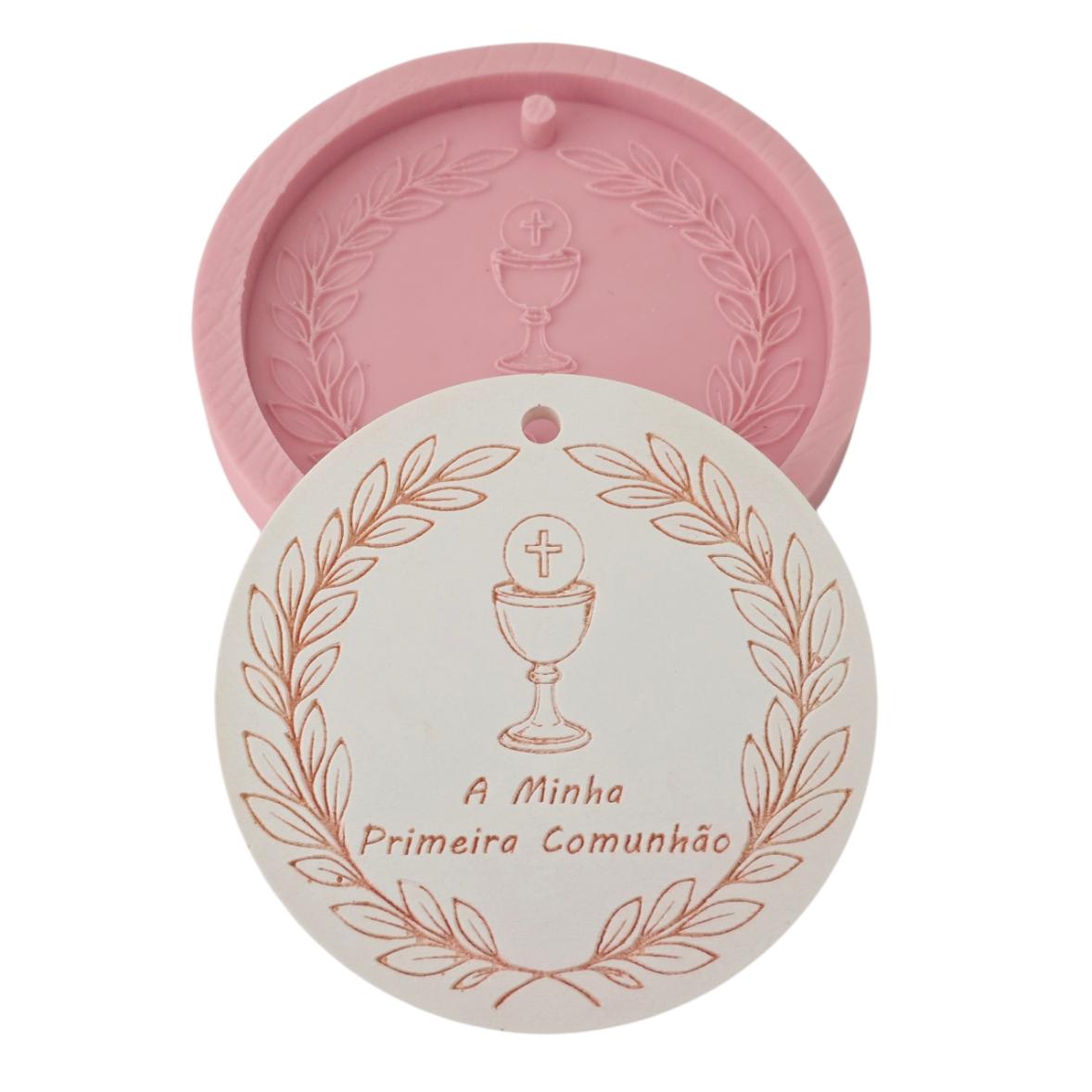 Molde em silicone - A minha primeira Comunhão